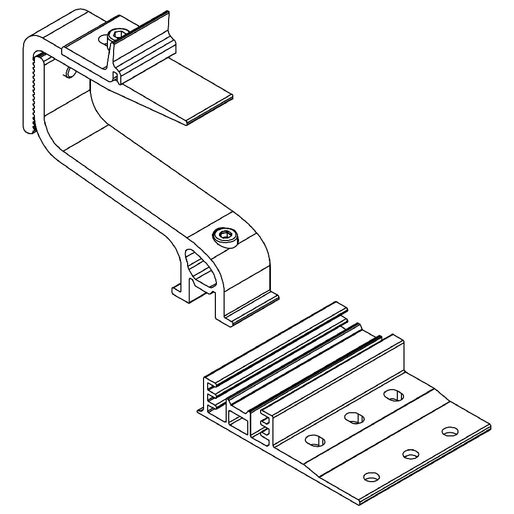 K2 Dachhaken SingleHook 4S Zeichnung 3