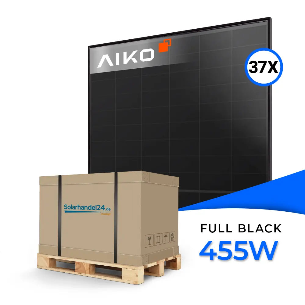 Aiko Solar 455W Glas-Glas Full Black Modul AIKO-A-MAH54Db Neostar 2S+ Palette